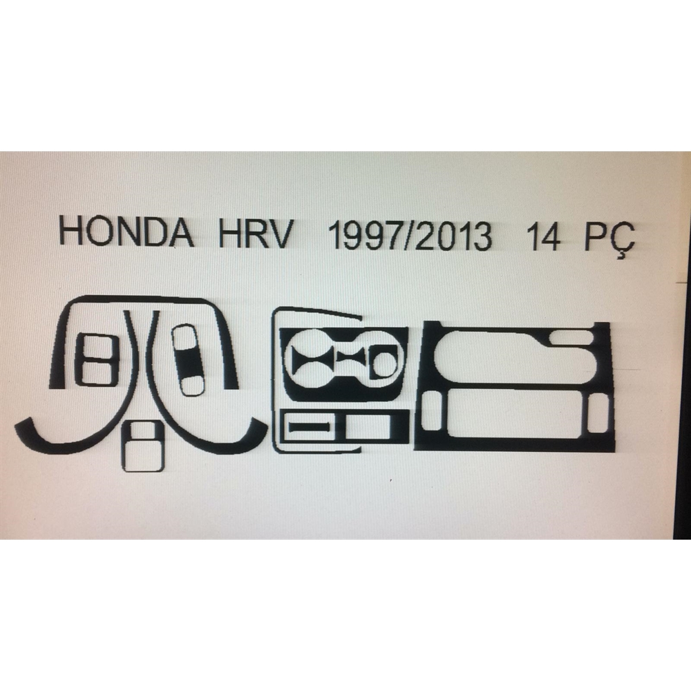 Honda HR-V 1997 Sonrası 13 Parça Torpido Kaplama