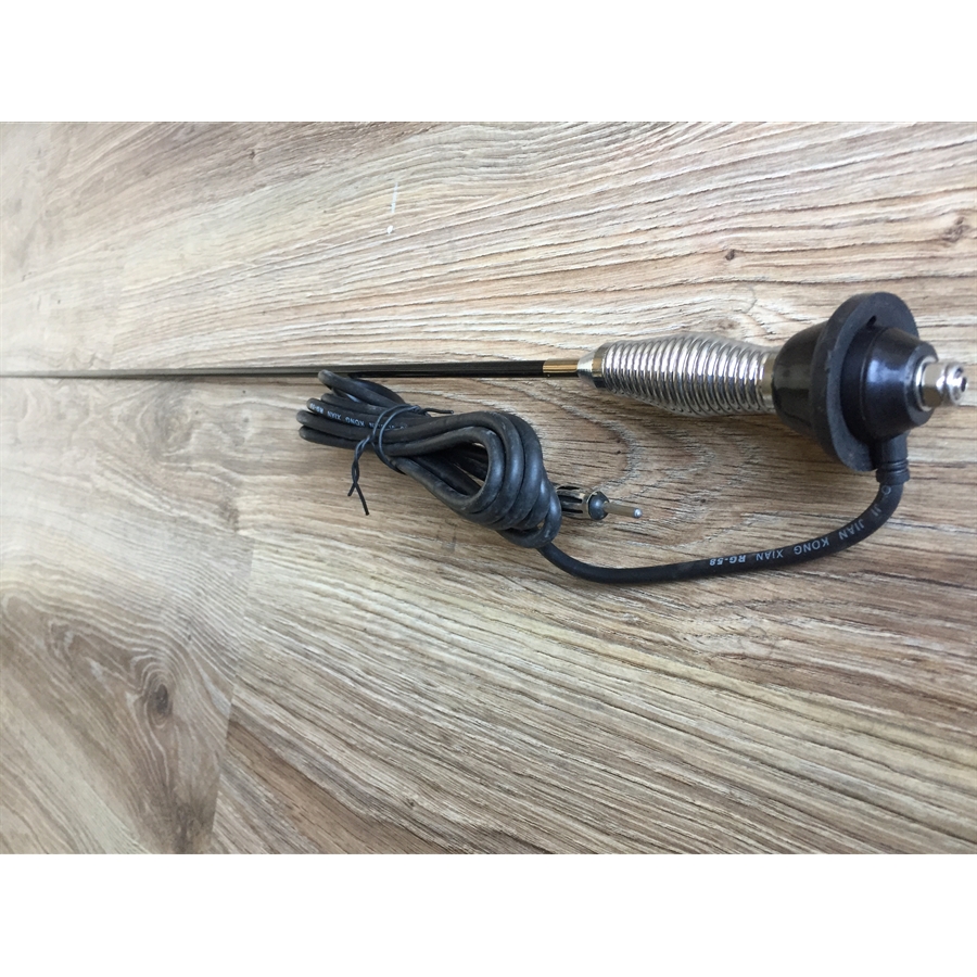 Yayli Anten 190cm Çubuk Uzunluğu + Kablolu 